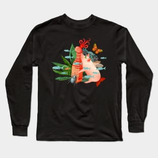 piggy mask Long Sleeve T-Shirt